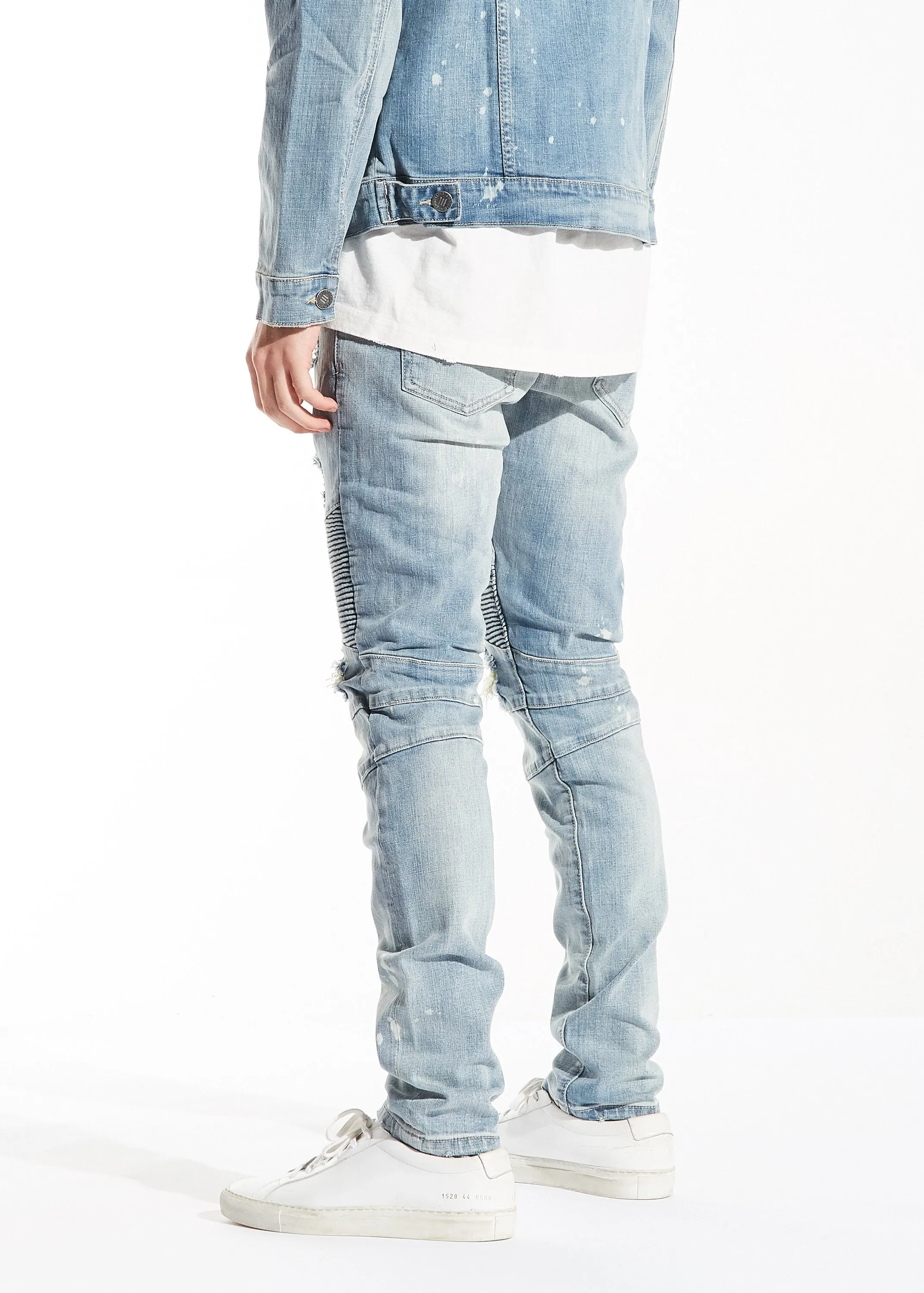 Winslow Biker Denim (Light Blue)